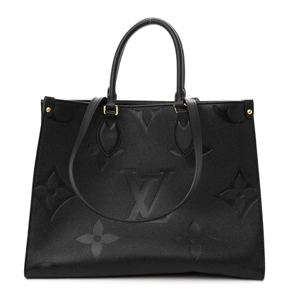 Louis Vuitton Empreinte Monogram Giant Onthego MM Black 1 of 11