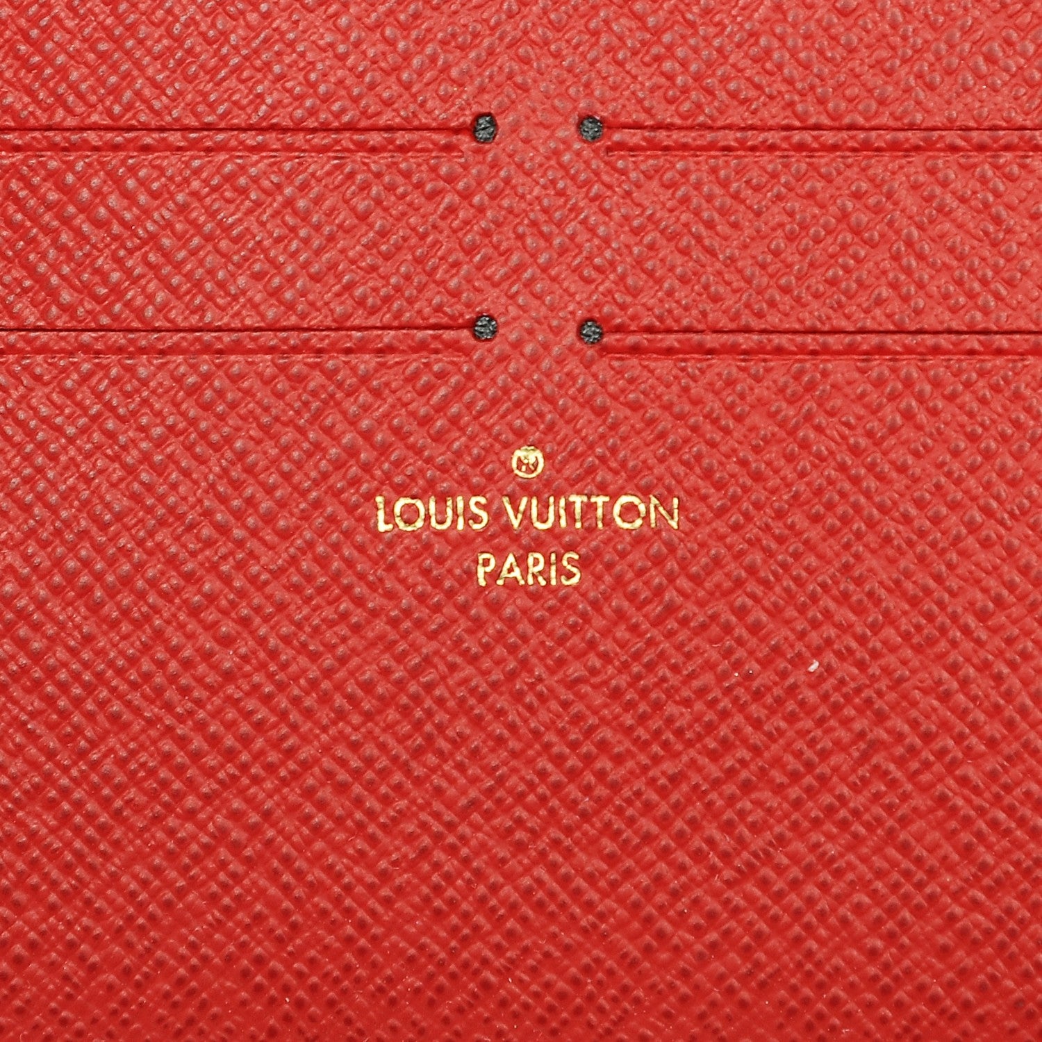Louis Vuitton Calfskin Felicie Chain Wallet Card Holder Insert 6 of 7