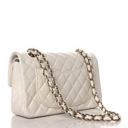 Chanel Caviar Quilted Small Double Flap White 3 of 11