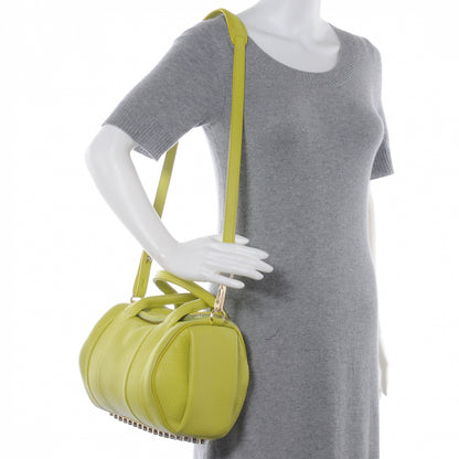 Alexander Wang Pebbled Leather Rockie Acid w Pale Gold Hardware 2 of 7