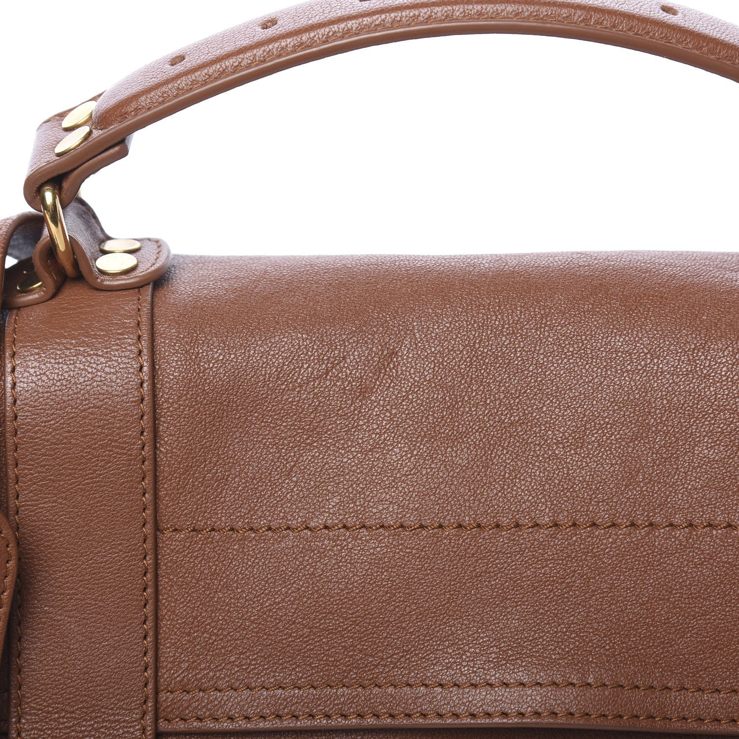 Proenza Schouler Lambskin Medium PS1 Satchel Saddle 8 of 11