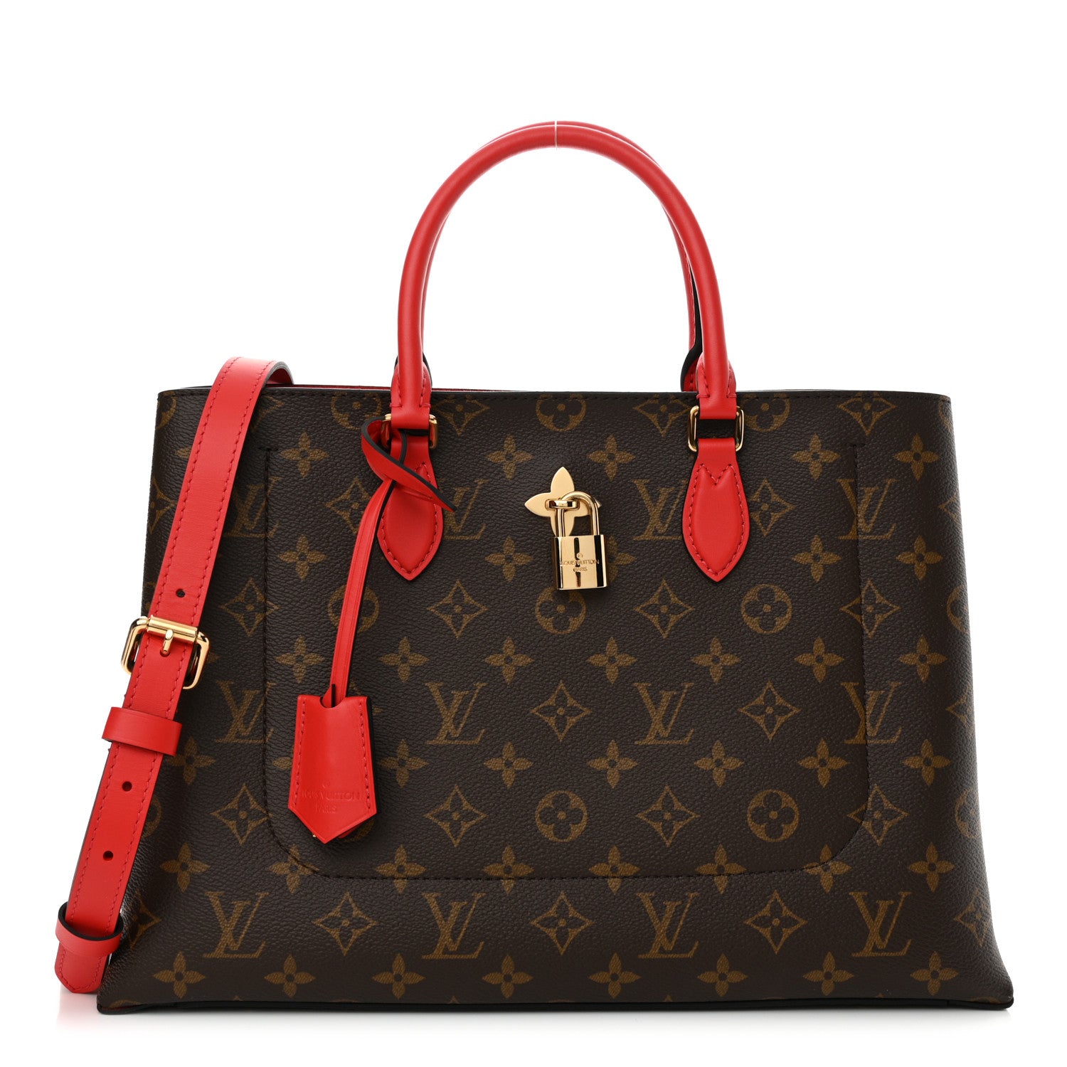 Louis Vuitton Monogram Flower Tote Coquelicot 1 of 11