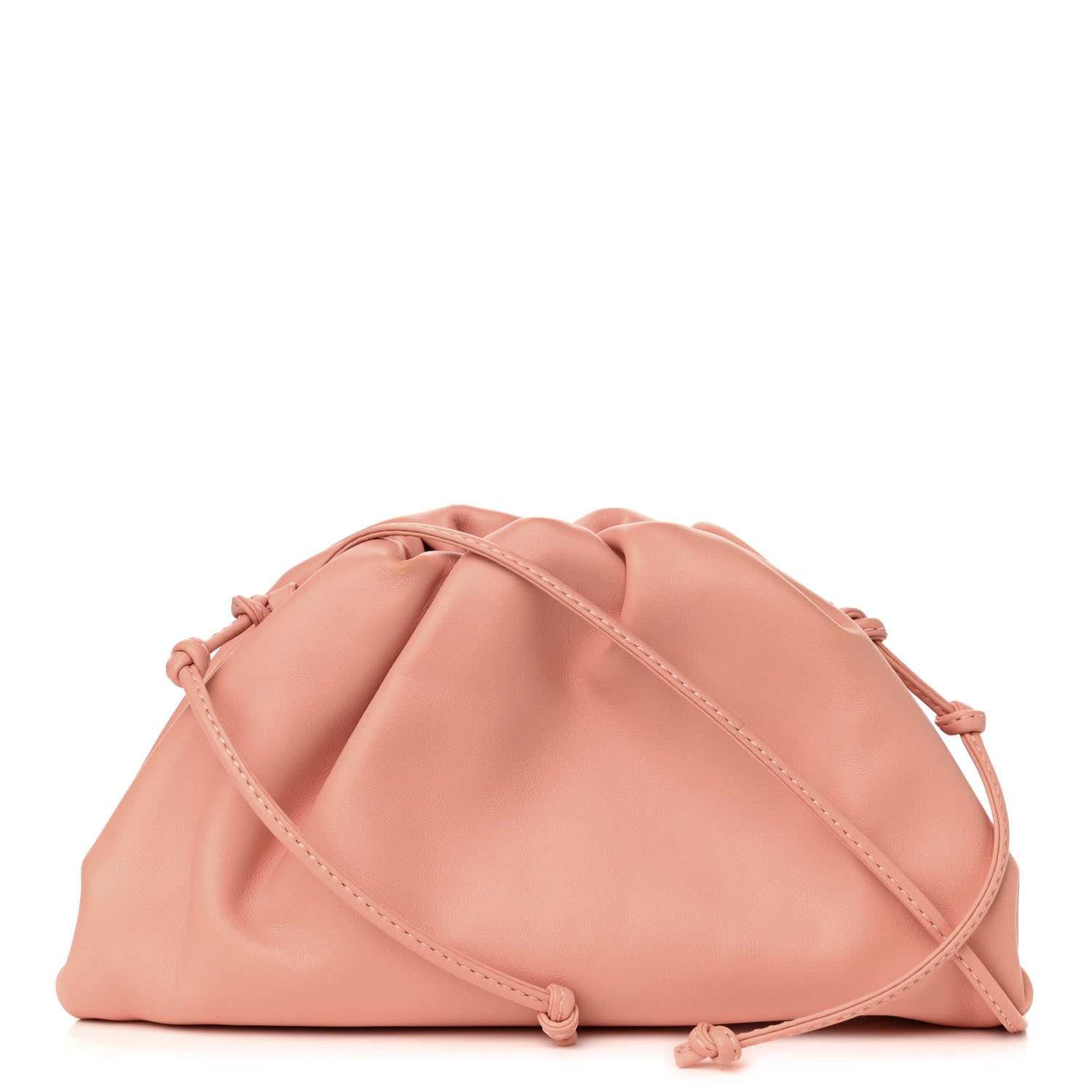 Bottega Veneta Butter Calfskin The Mini Pouch Peachy 1 of 10