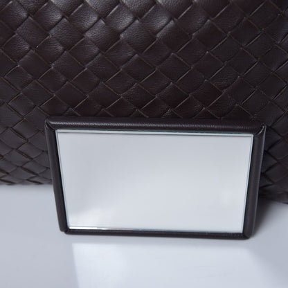 Bottega Veneta Nappa Intrecciato Pillow Crossbody Messenger Ebano 11 of 11
