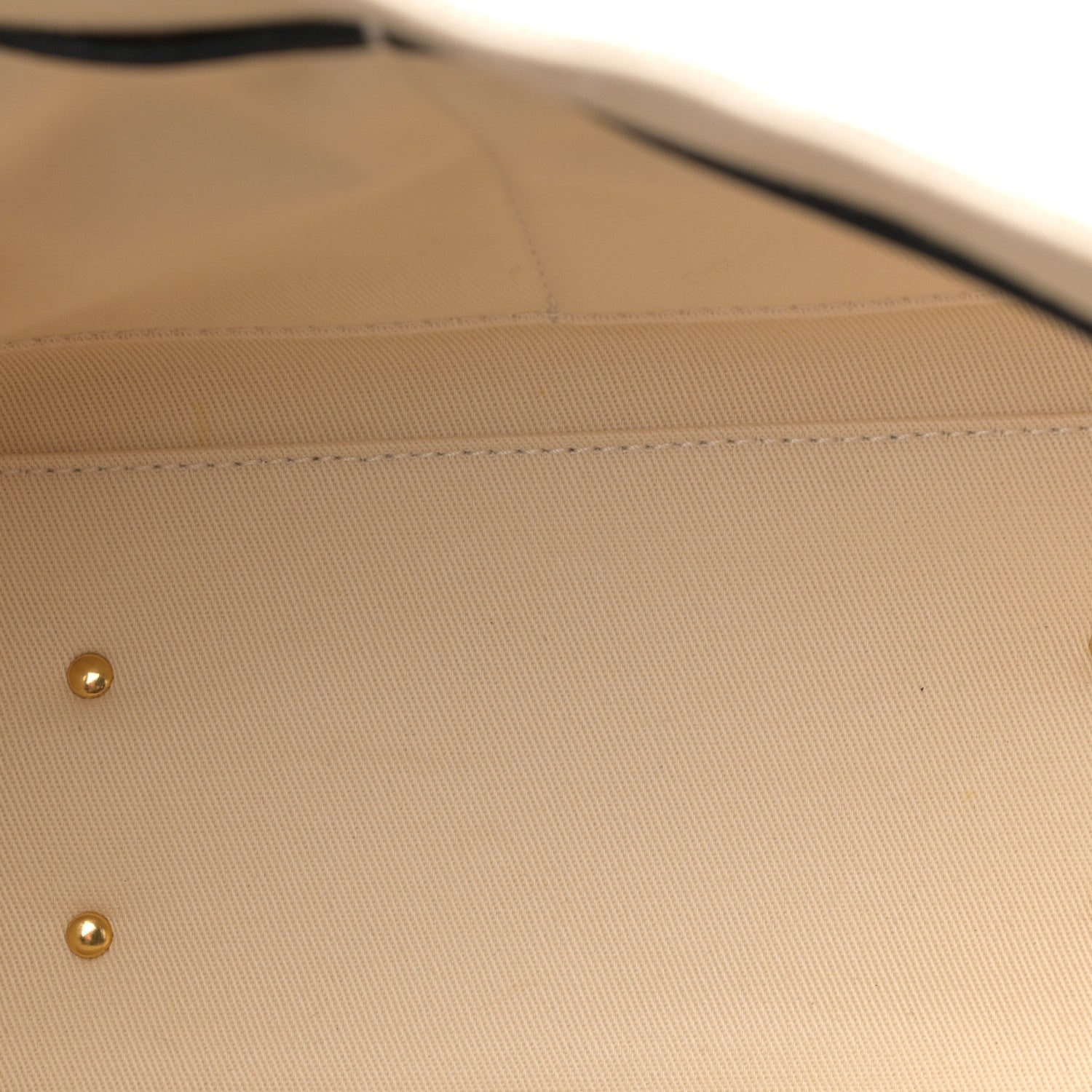 Valentino Garavani Canvas Calfskin Medium Candystud Top Handle Bag Black Beige 8 of 19