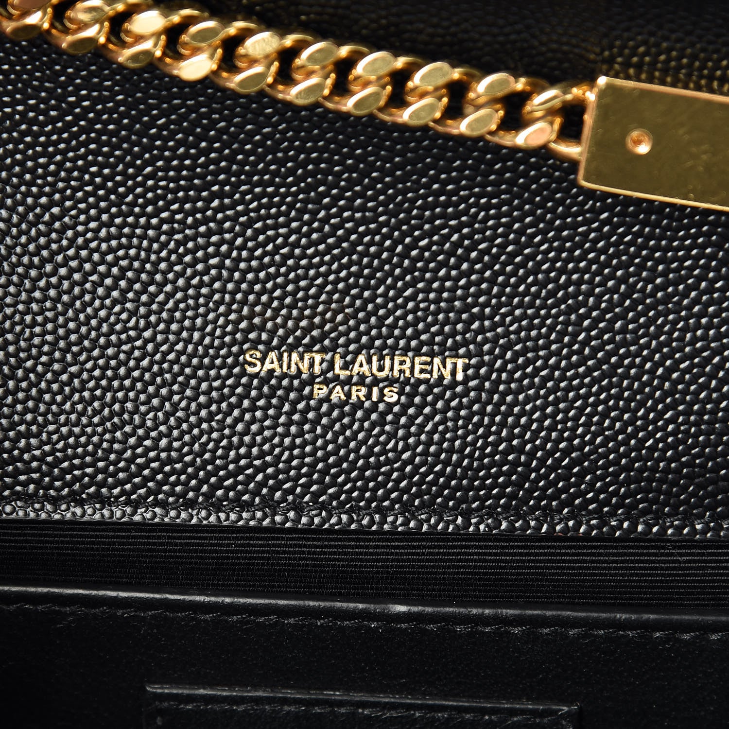 Saint Laurent Grain De Poudre Small Monogram Kate Satchel Black 7 of 11