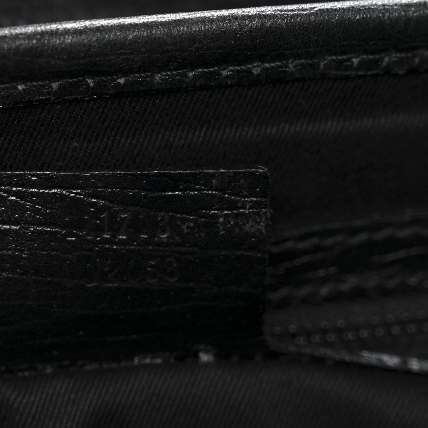 Gucci Monogram Bamboo Bullet Handbag Black 7 of 14