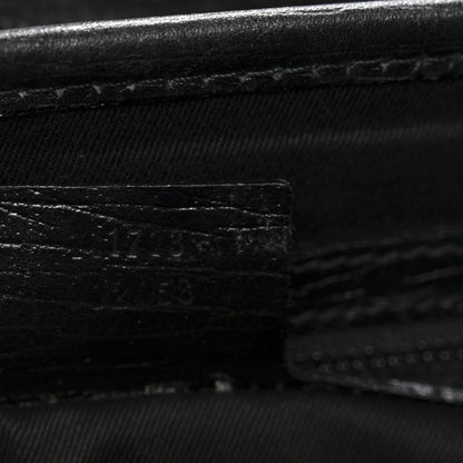 Gucci Monogram Bamboo Bullet Handbag Black 7 of 14