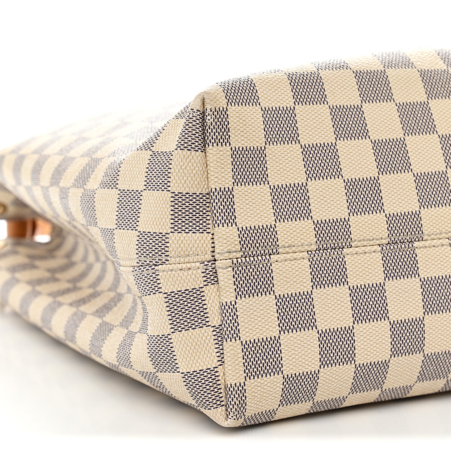 Damier Azur Graceful MM Rose Ballerine