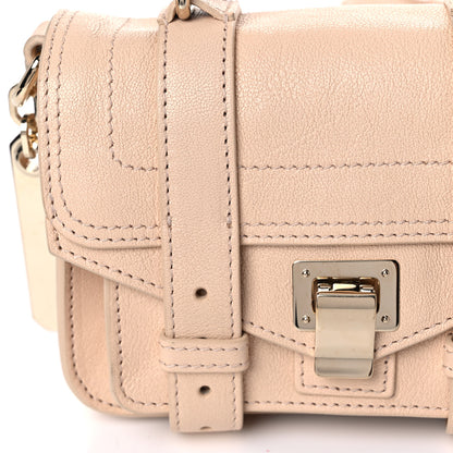 Proenza Schouler Lambskin Micro PS1 Satchel Light Apricot 12 of 14