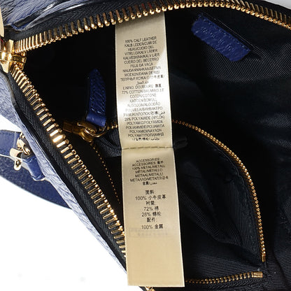 Burberry Heritage Grain Small Harrogate Crossbody Bag Blue 12 of 13