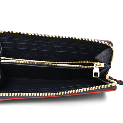 Louis Vuitton Empreinte Clemence Wallet Marine Rouge 5 of 7