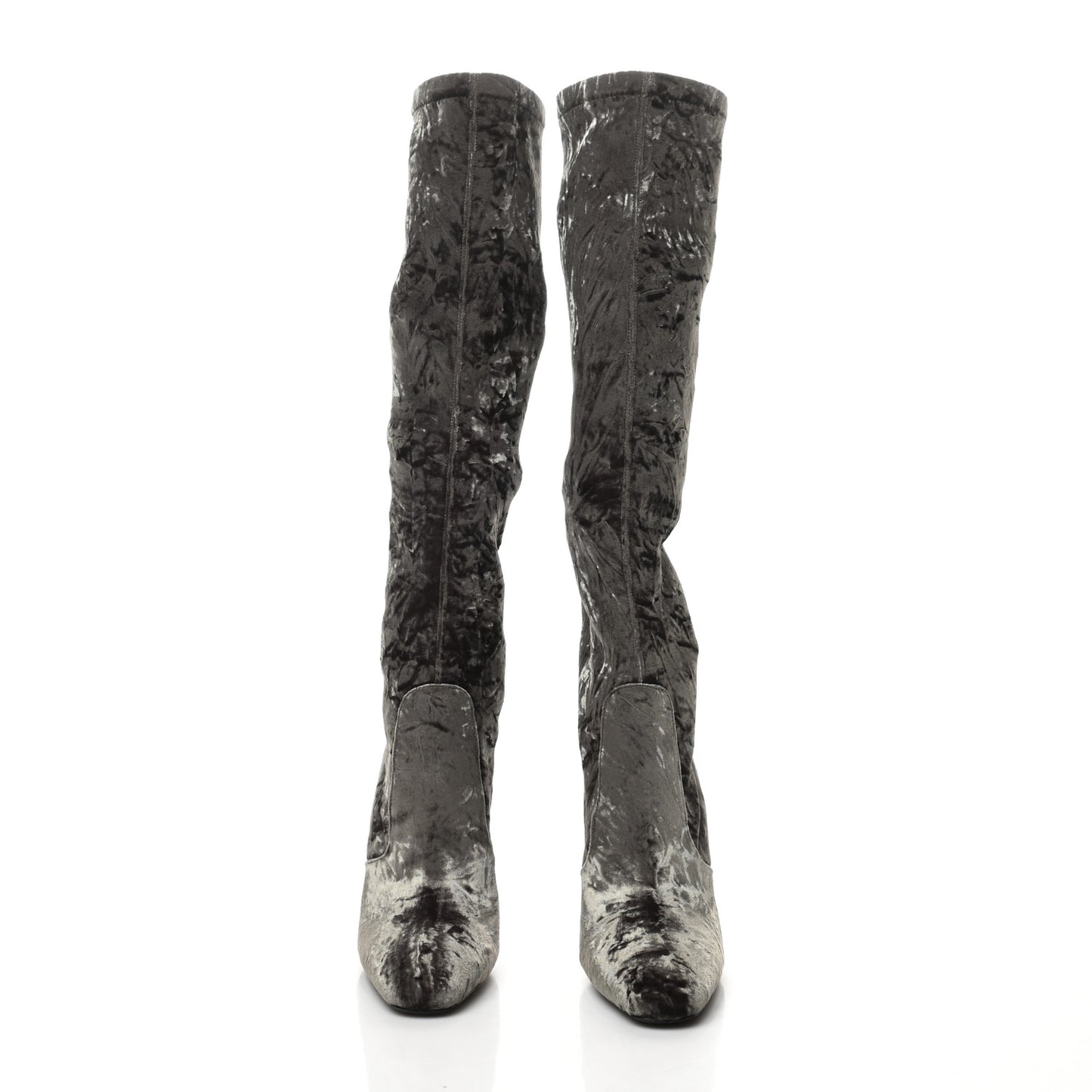 Velvet Ella Knee High Boots 40 Grey