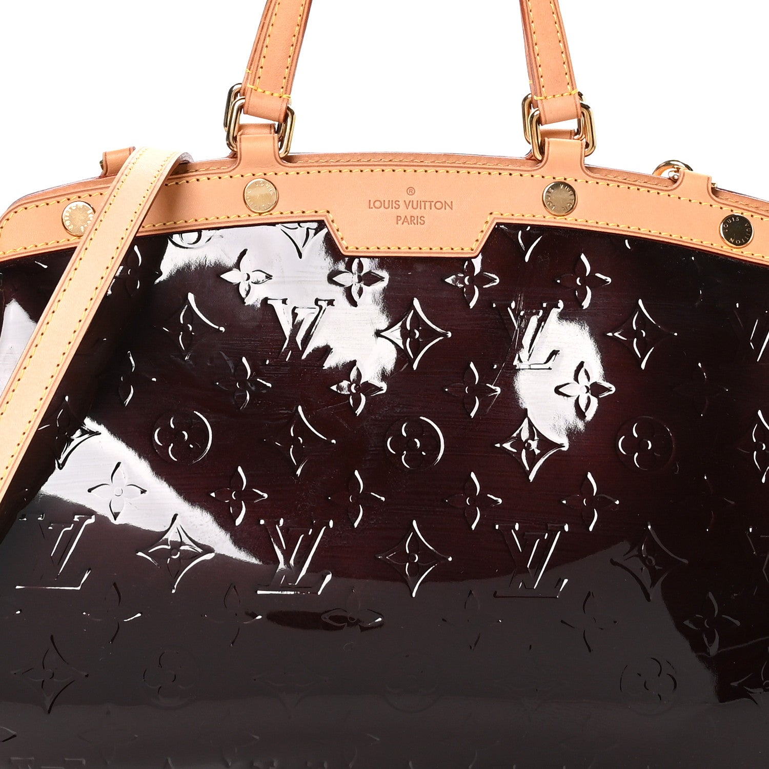 Louis Vuitton Vernis Brea MM Amarante 7 of 10