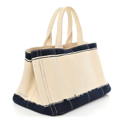 Prada Canapa Logo Shopping Tote Grezzo Baltico 3 of 12