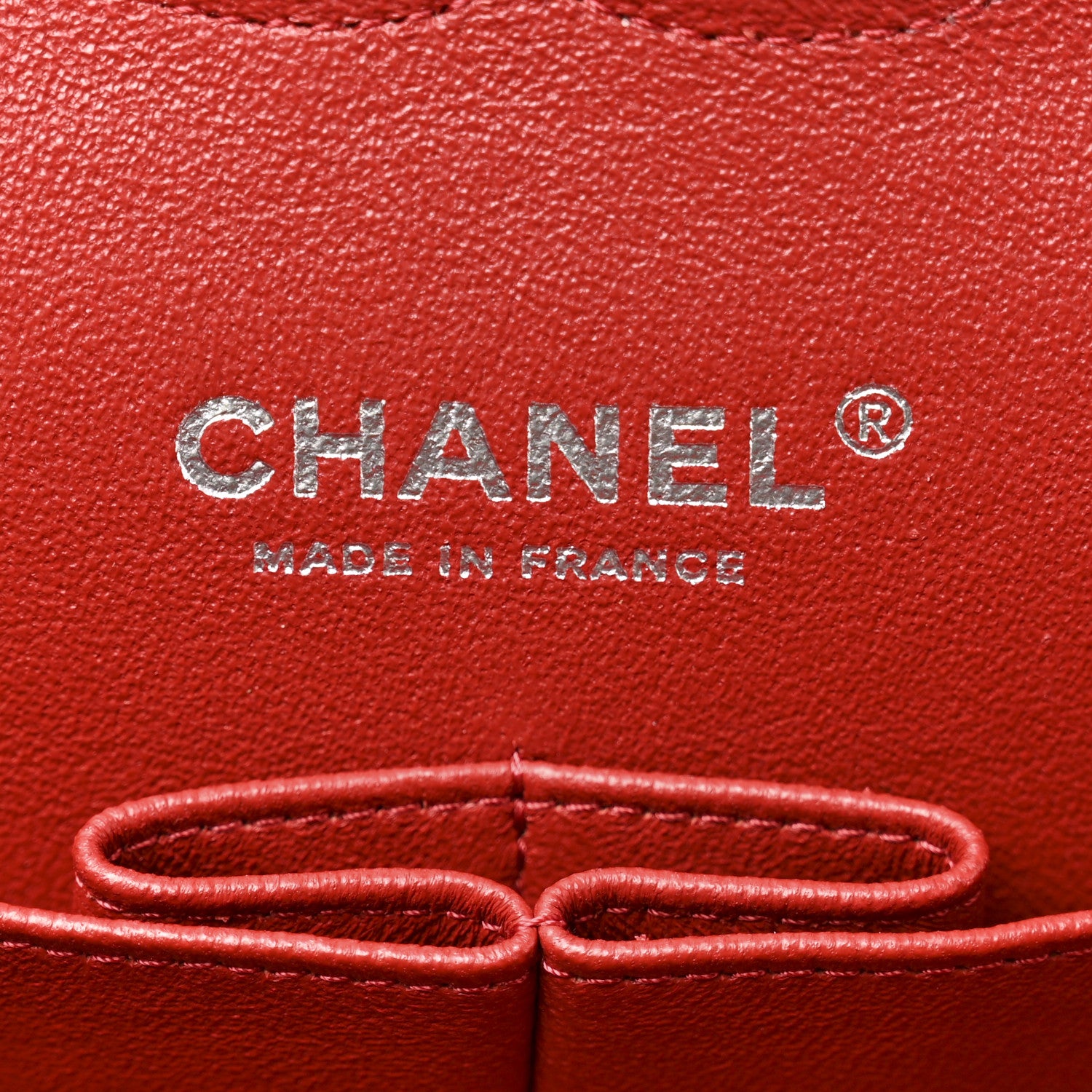 Chanel Caviar Quilted Medium Double Flap Red 6 of 10
