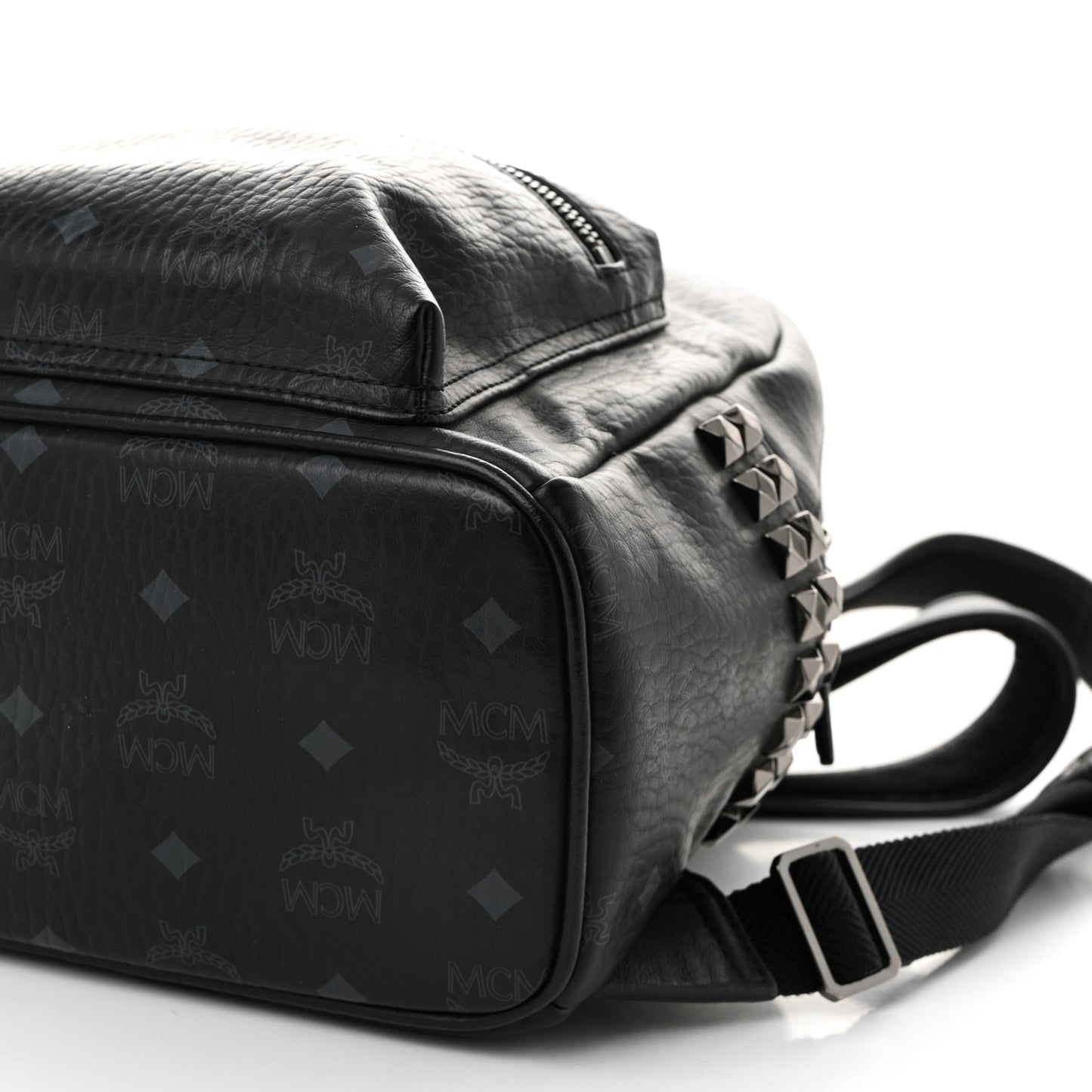 Visetos Small Side Stud Stark Backpack Black