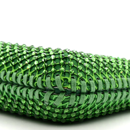 Stella McCartney Mesh Crystal Mini Falabella Crossbody Bag Green 10 of 11