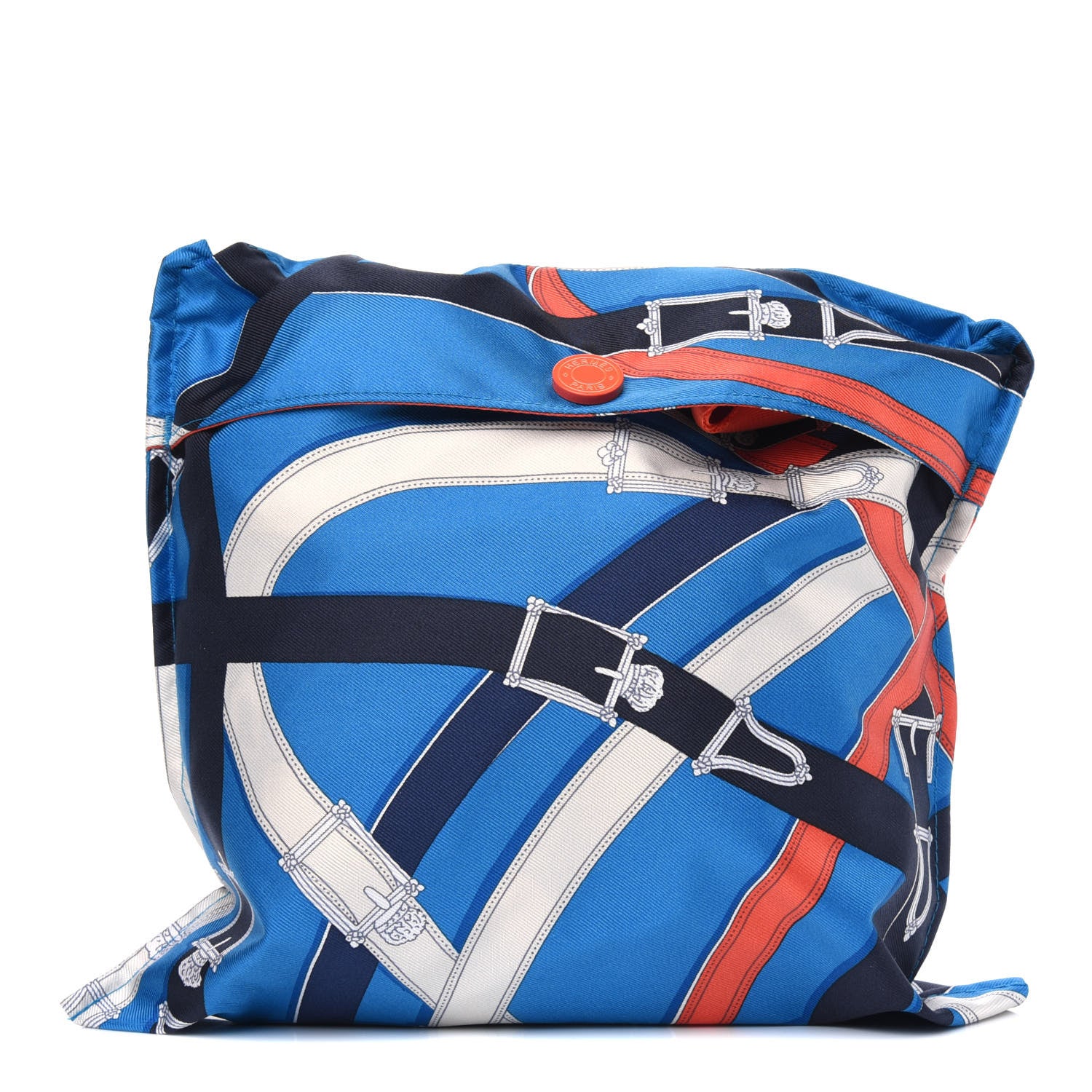 Hermes Silk Barenia Cavalcadour Airsilk Duffle 50 5 of 7