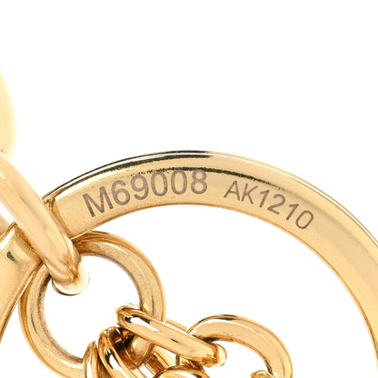 Louis Vuitton Spring Street Bag Charm Key Holder Gold 3 of 4