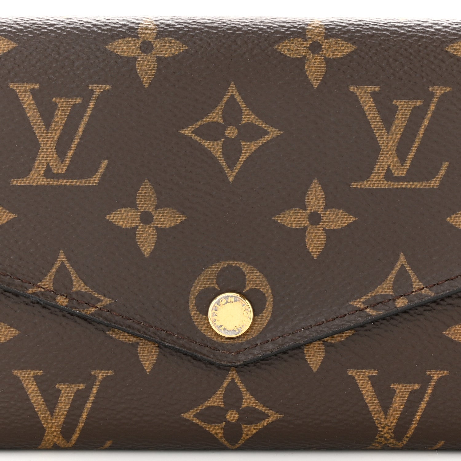 Louis Vuitton LOUIS VUITTON Monogram Sarah Wallet NM 8 of 15