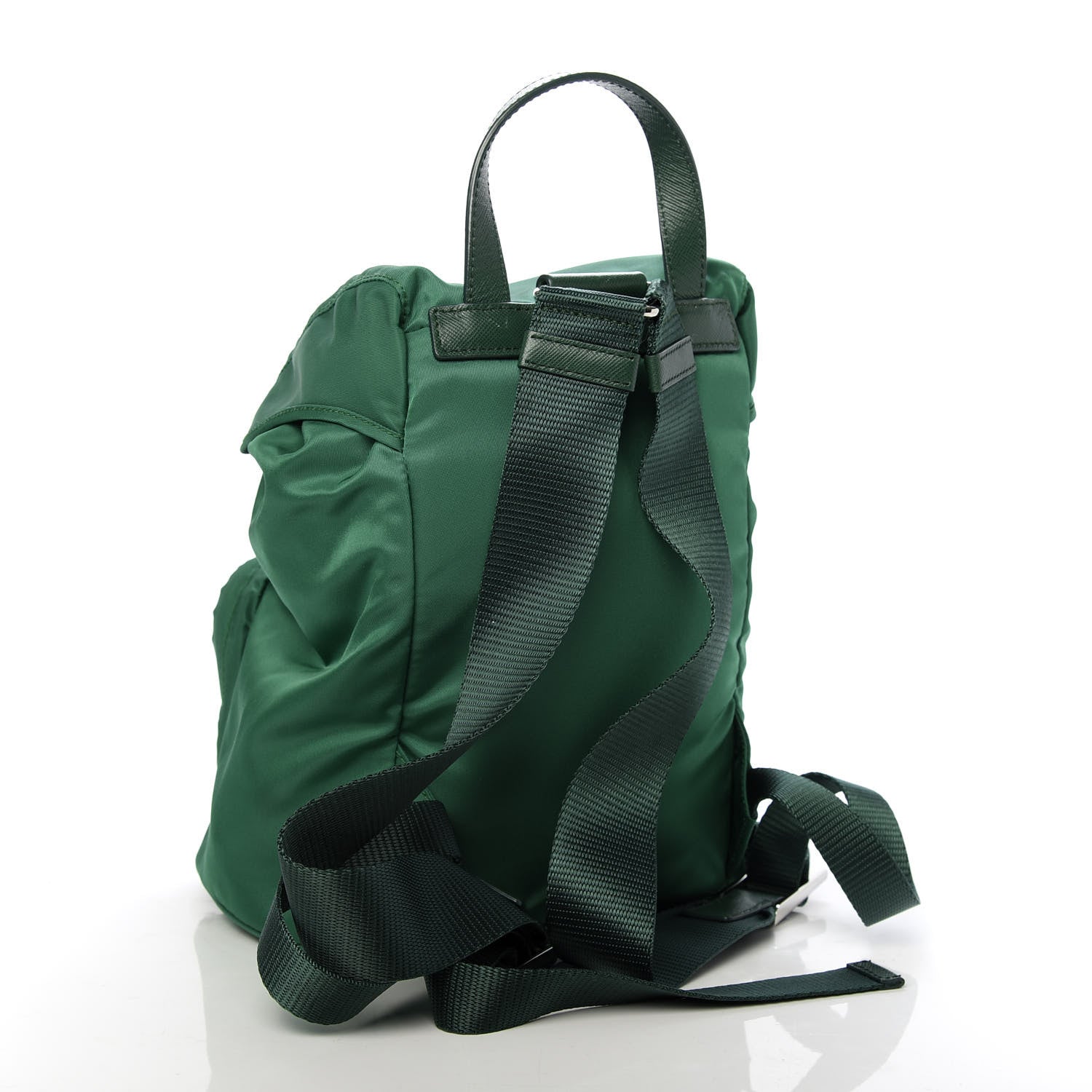 Prada Tessuto Nylon Vela Mini Backpack Oleandro 2 of 8