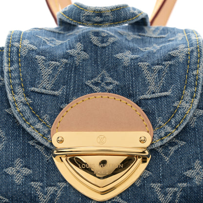 Louis Vuitton Denim Venice Backpack Blue 7 of 10
