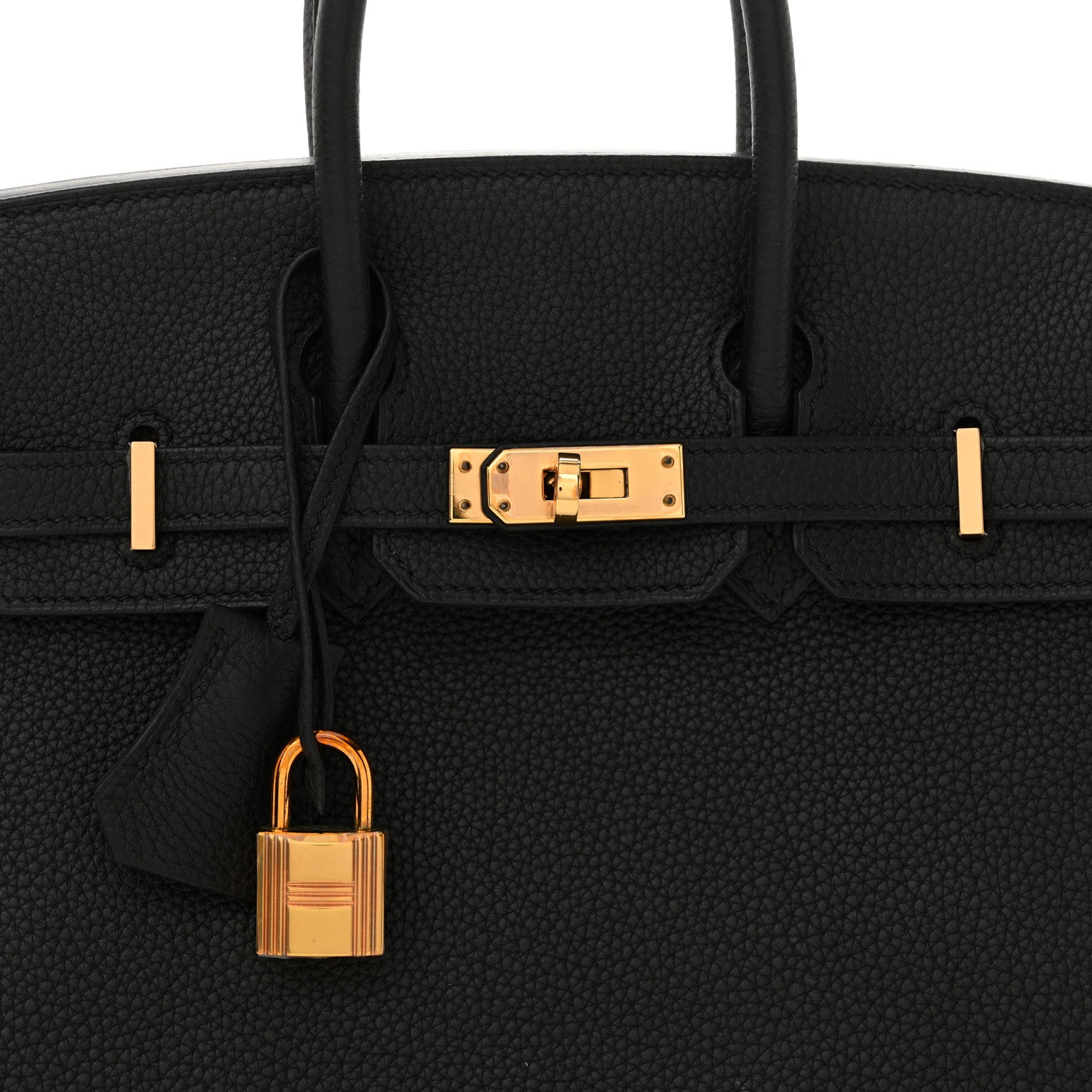 Hermes Togo Birkin 25 Black 8 of 12