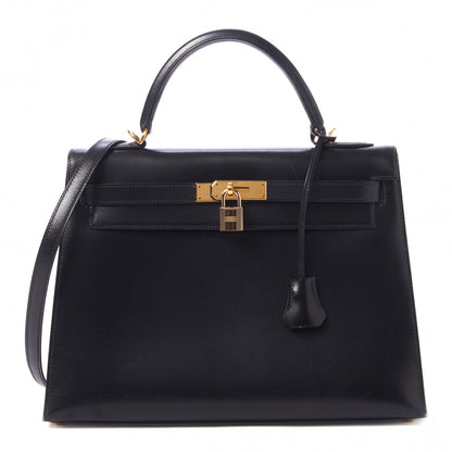 Hermes Box Kelly Sellier 32 Black 1 of 37