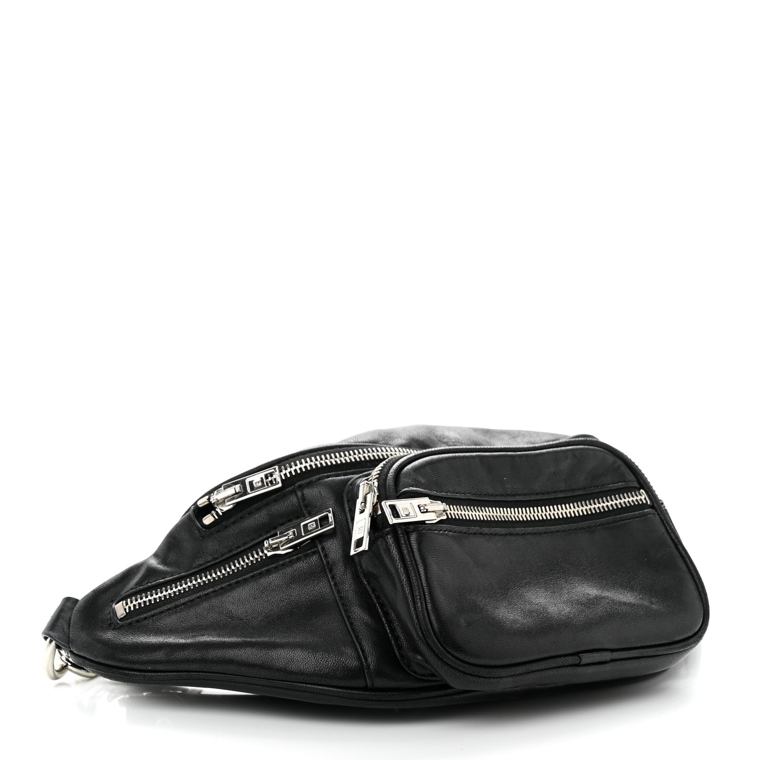 Alexander Wang Lambskin Attica Belt Bag Black 4 of 11