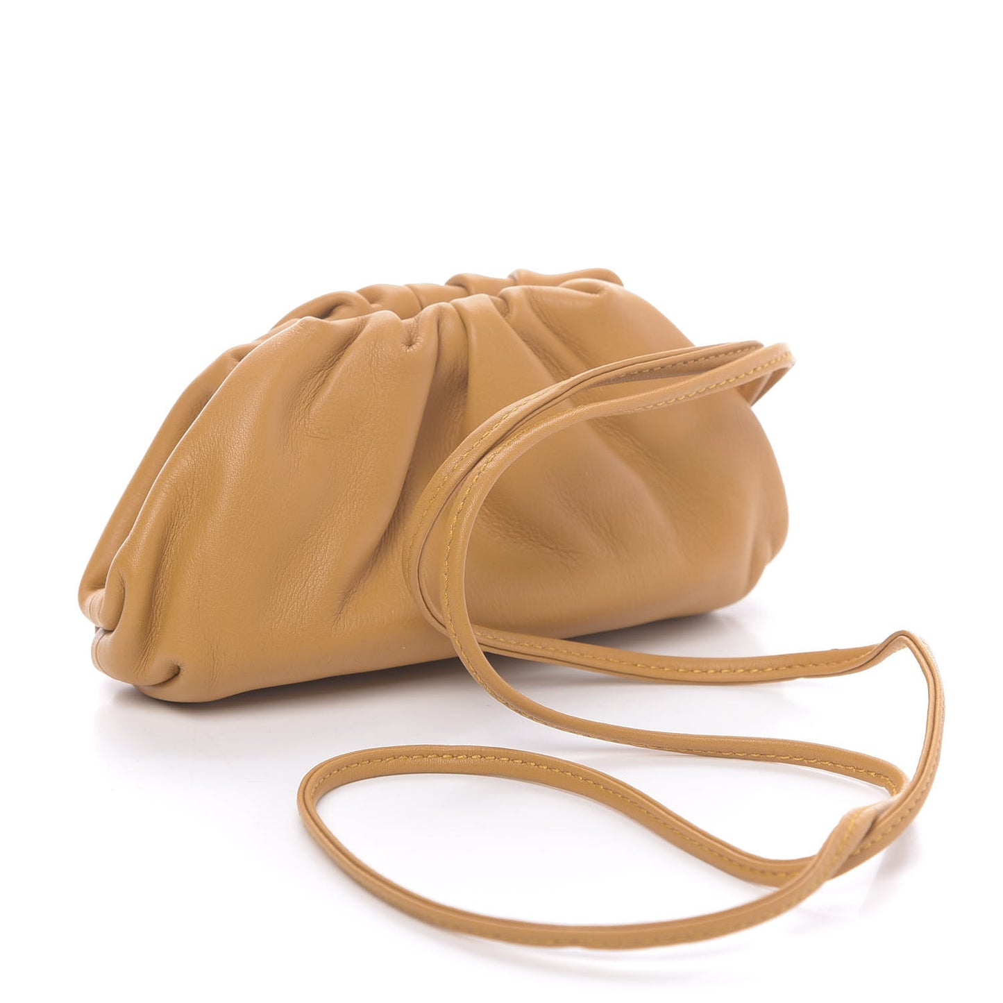 Butter Calfskin Coin Purse Caramel