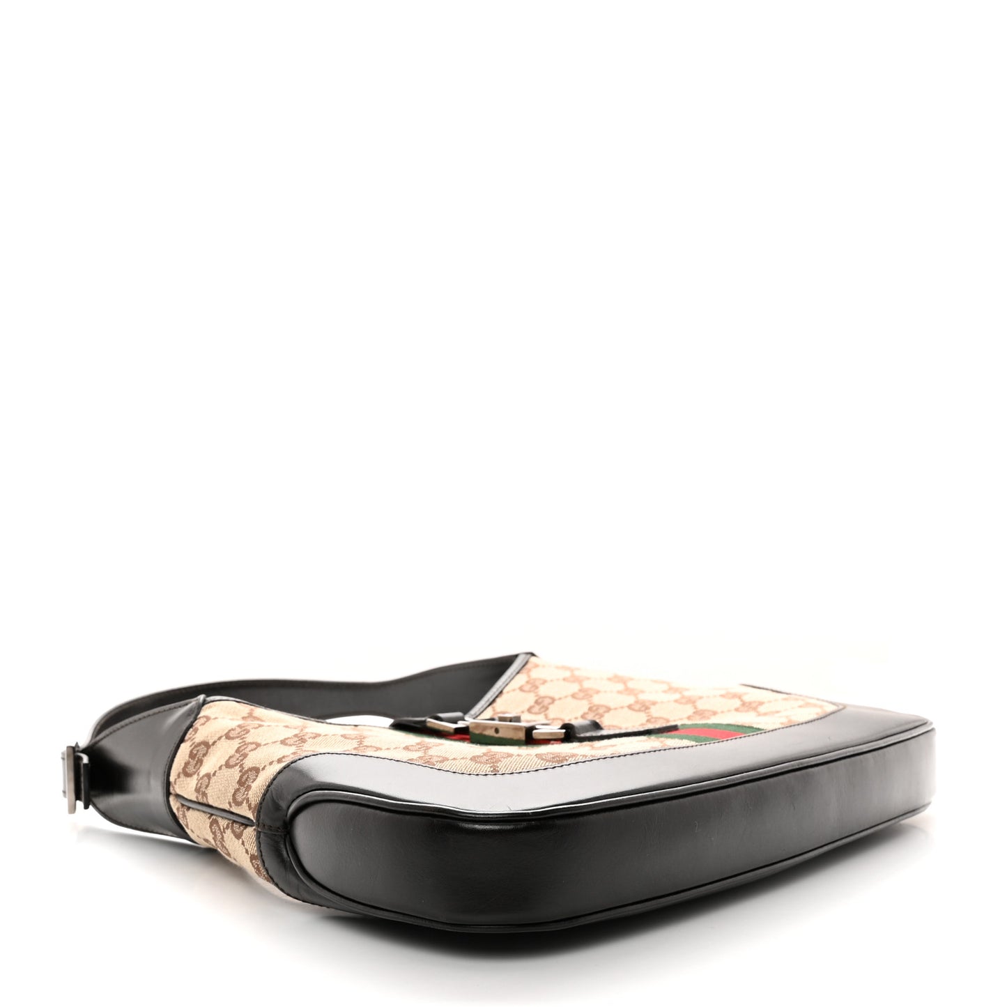 Monogram Web Jackie O Hobo Dark Brown
