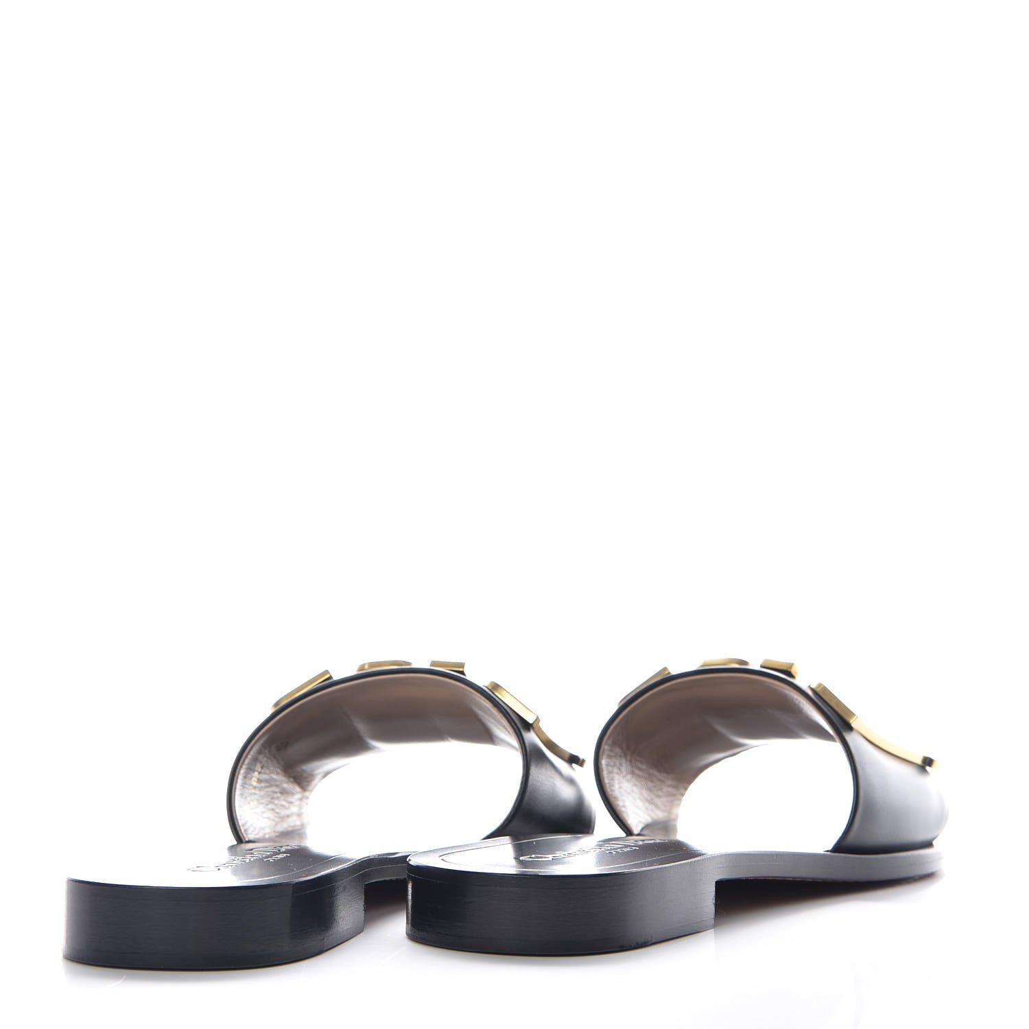 Christian Dior Calfskin Dio(r)evolution 10mm Slide Sandals 39 Black 4 of 9