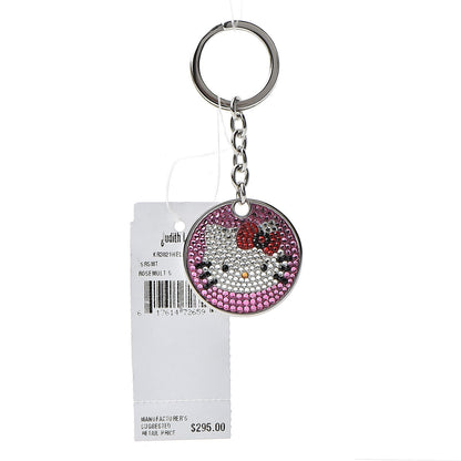 Judith Leiber Swarovski Crystal Hello Kitty Key Ring Multicolor 1 of 3
