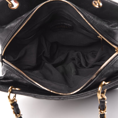 Chanel Caviar Quilted Petit Timeless Tote PTT Black 5 of 16