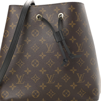 Louis Vuitton Monogram Neonoe MM Black 9 of 13