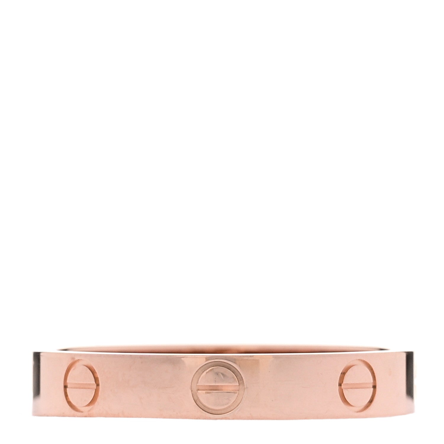 Cartier 18K Pink Gold 3.5mm LOVE Wedding Band Ring 60 9.25 1 of 5