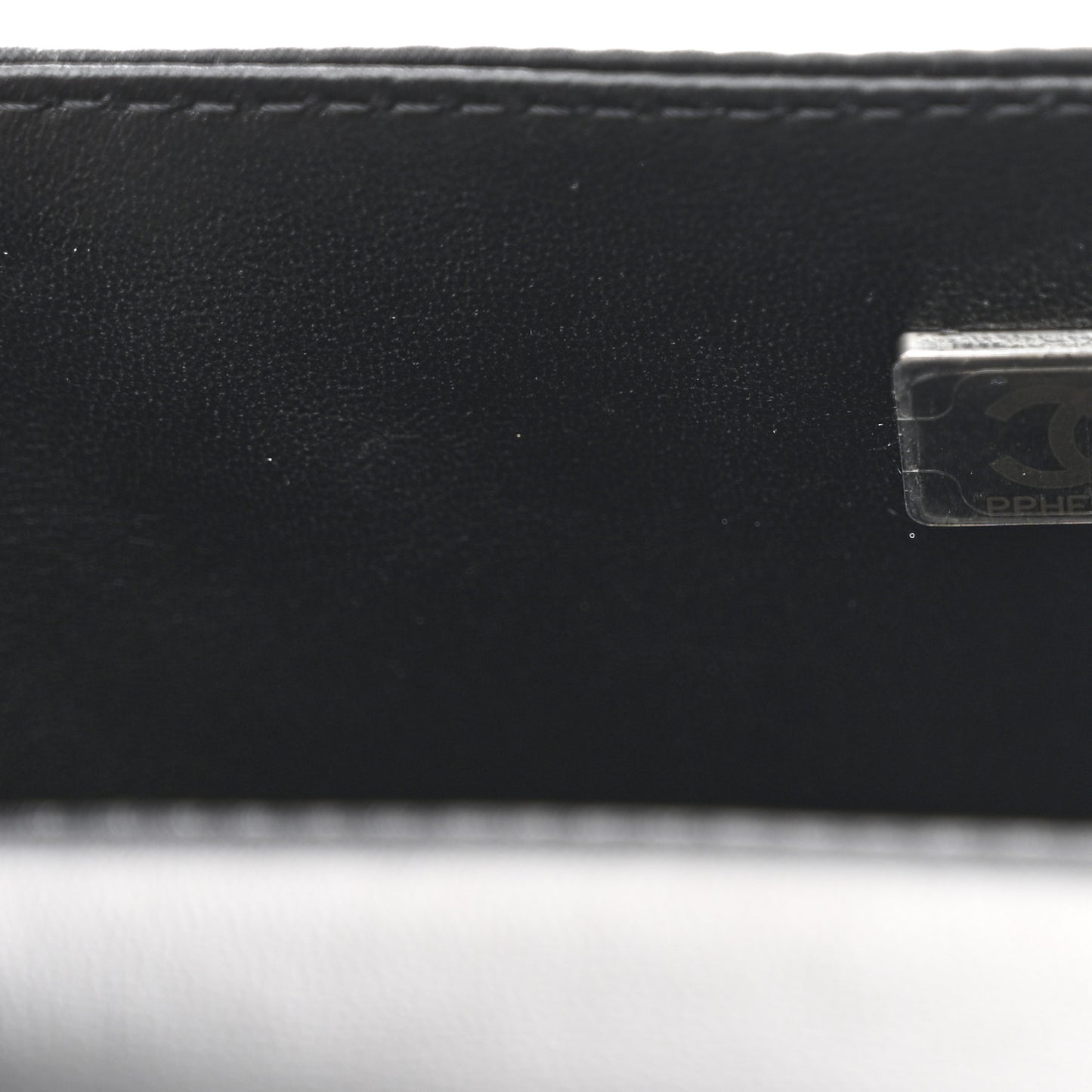 Sequin Logo Small Flap Ruthenium Multicolor