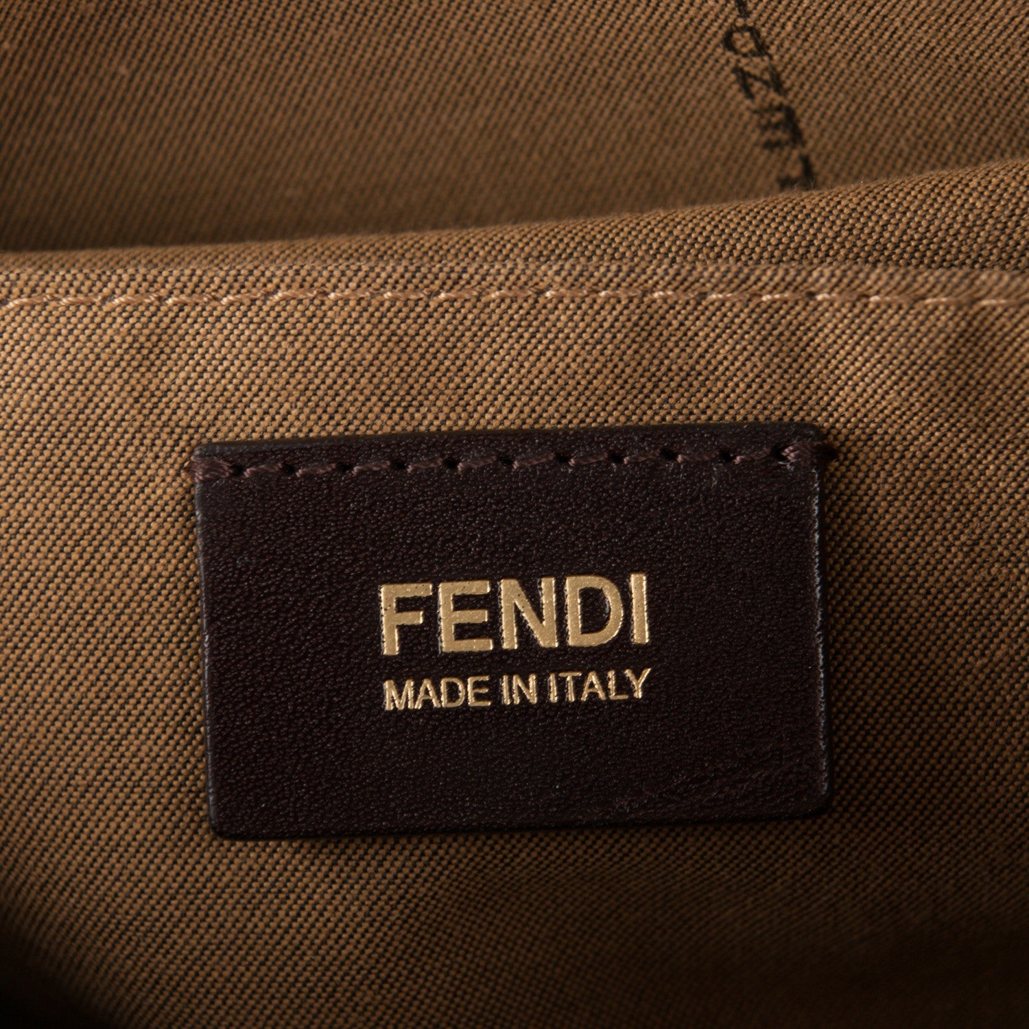Fendi Zucca Cuoio Lucido Medium Chef Boston Tobacco Moro 7 of 10