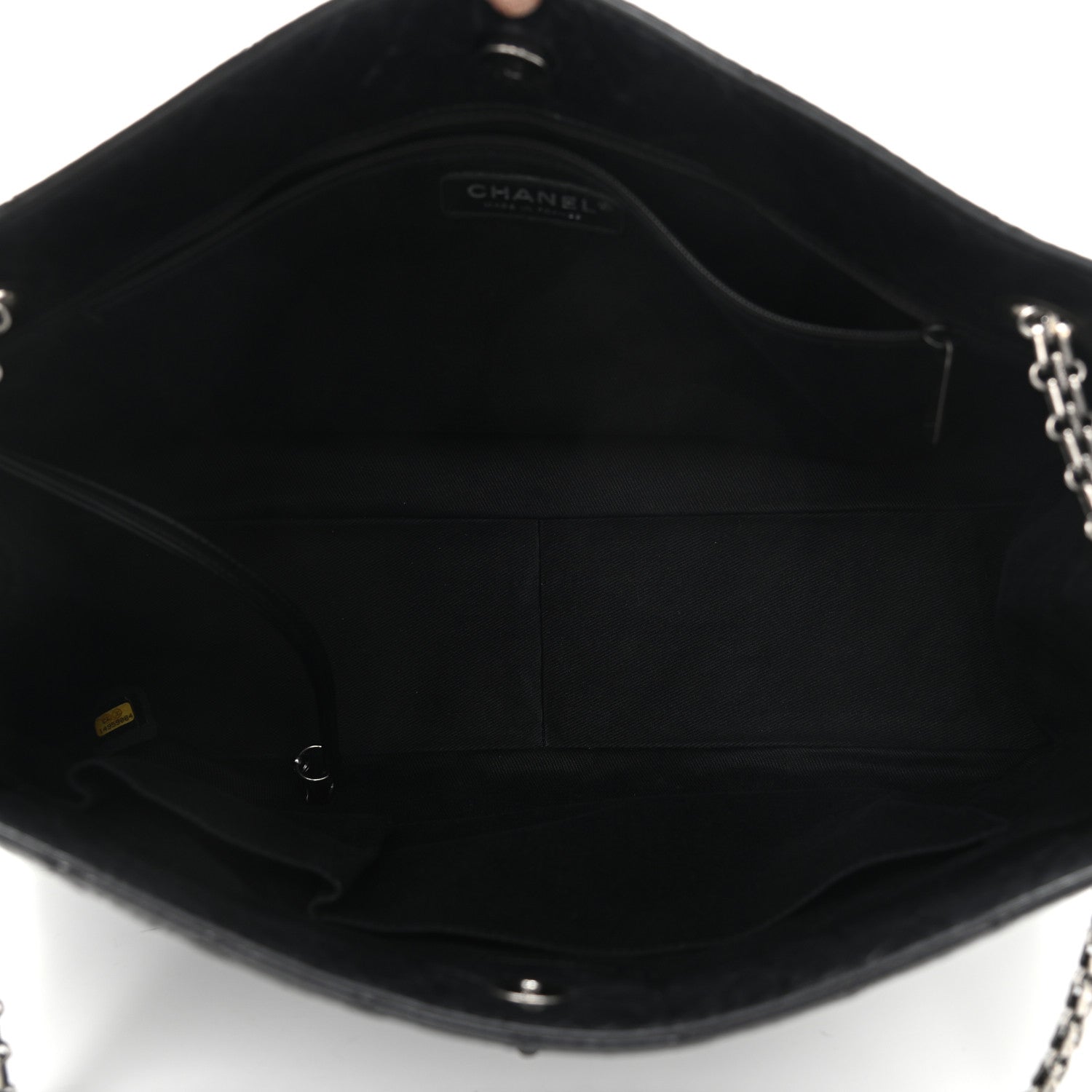 Chanel Aged Calfskin Reissue 2.55 Tote Black 4 of 9