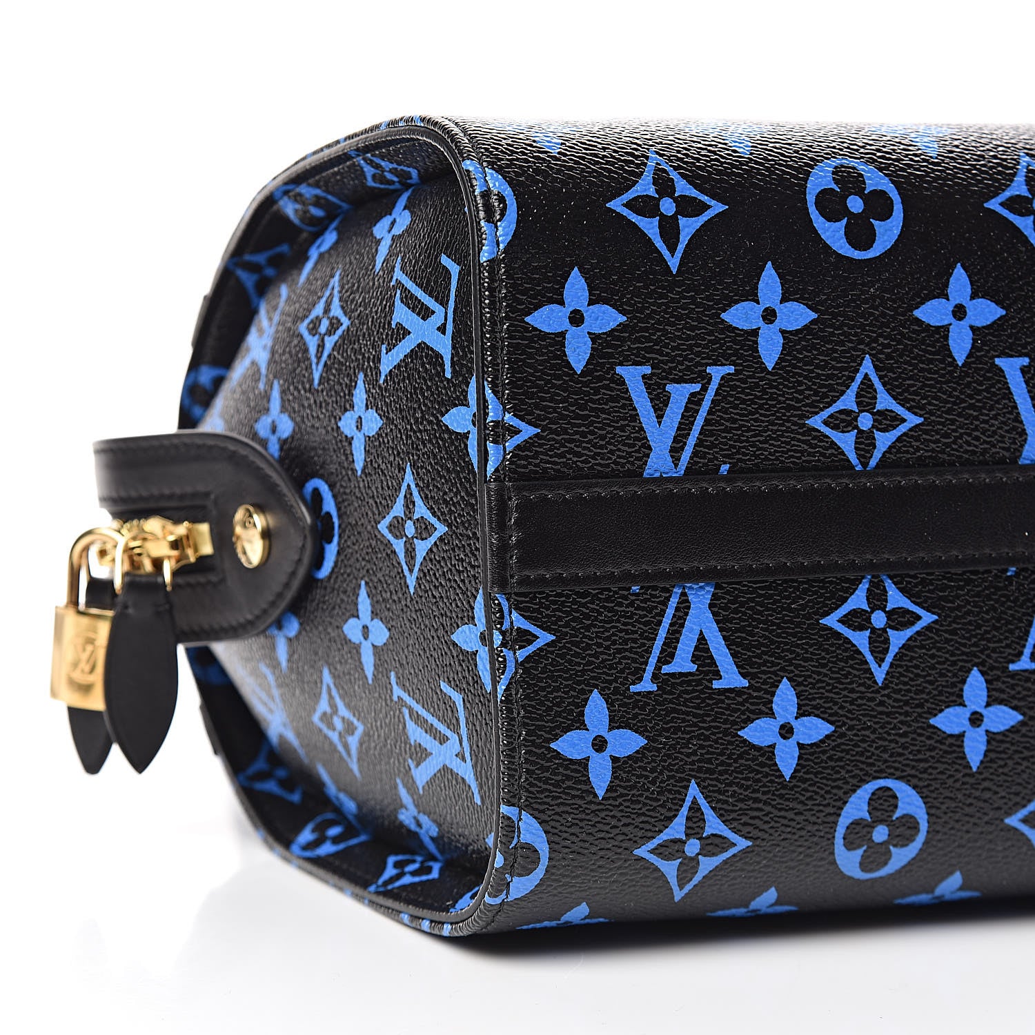 Louis Vuitton Colored Monogram Speedy Amazon PM Blue Black 8 of 10