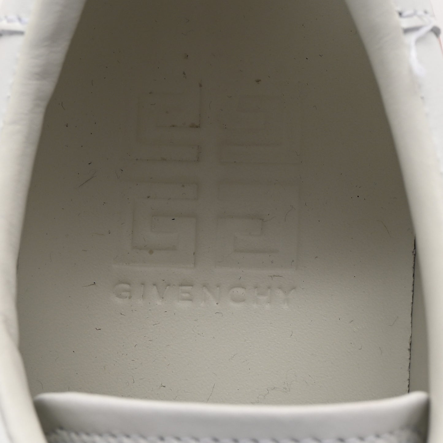 Calfskin Band Logo Womens City Sport Sneakers 41 White Pink