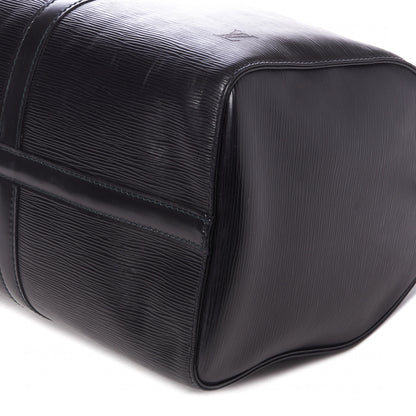 Louis Vuitton Epi Keepall 45 Black 5 of 9