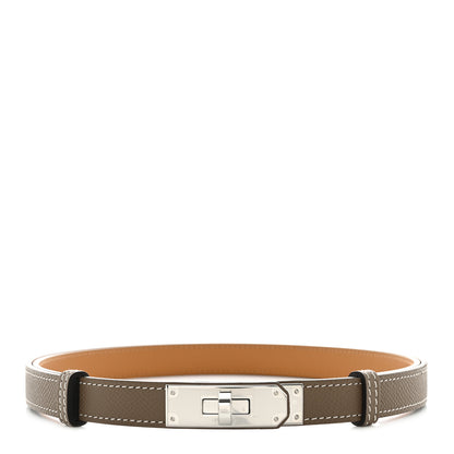 Hermes Epsom Kelly Belt Etoupe 1 of 6