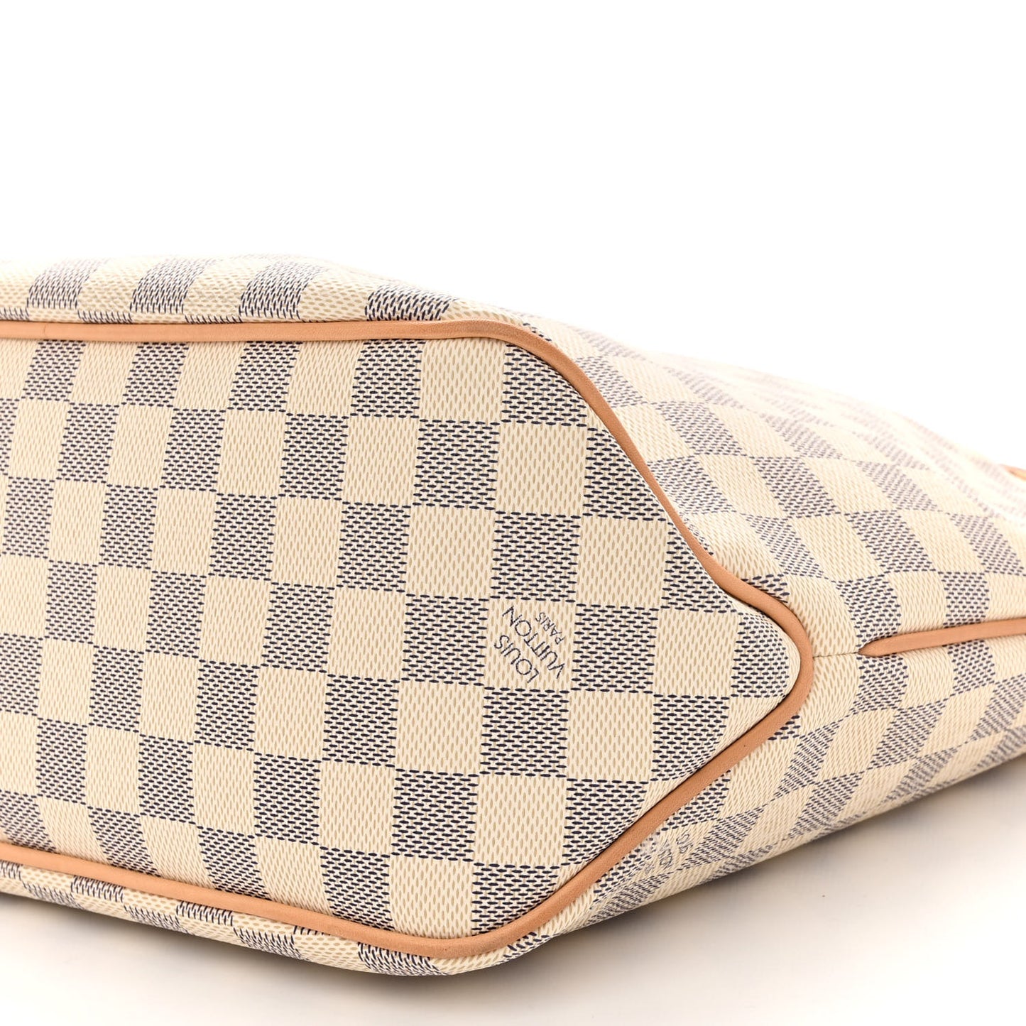 LOUIS VUITTON Damier Azur Delightful PM Pink