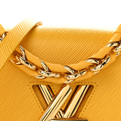 Louis Vuitton Epi Twist Shoulder Bag MM Sunflower 8 of 13