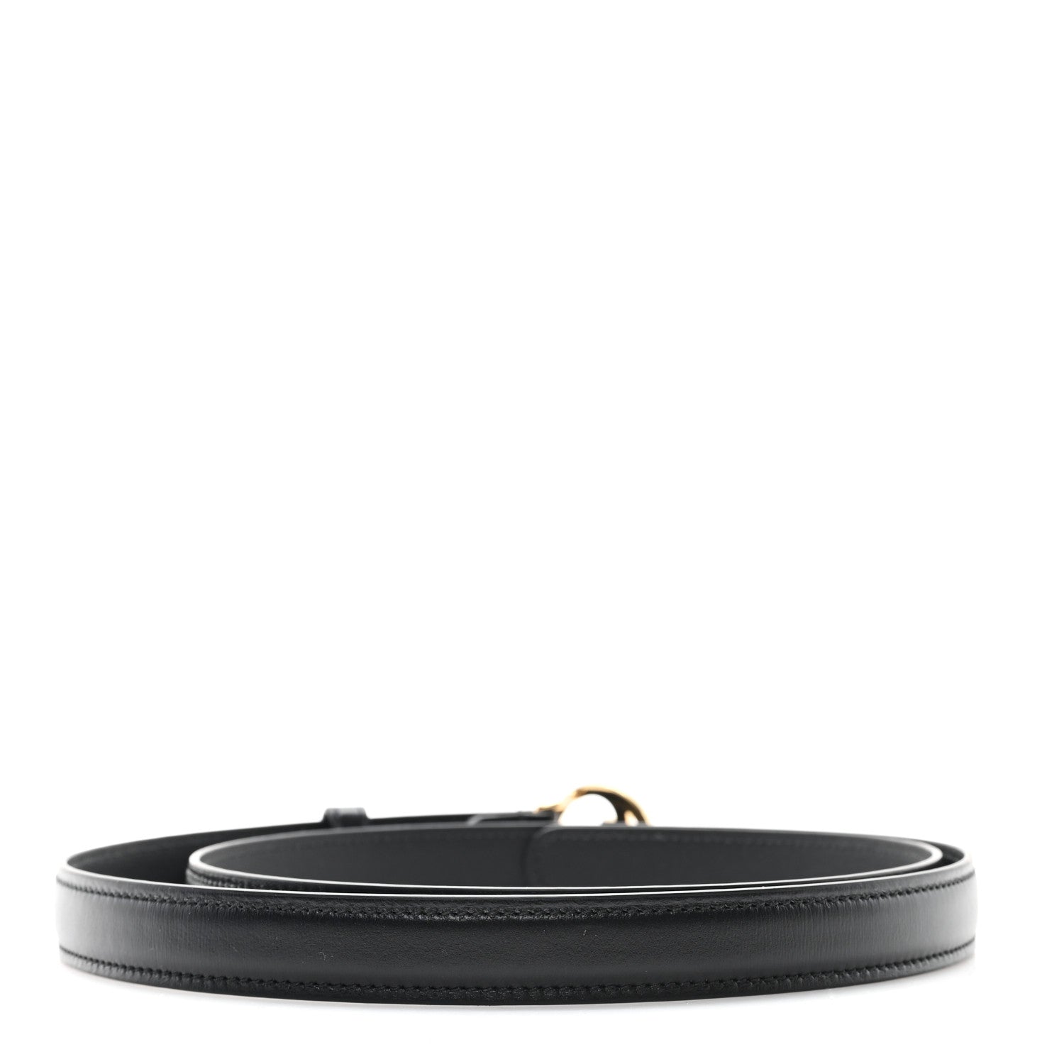 Gucci Ciny Lux Calfskin Blondie 30mm Belt 100 40 Salamander 100 40 Black 2 of 4
