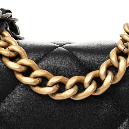 Chanel Lambskin Quilted Medium Chanel 19 Flap Black 8 of 10
