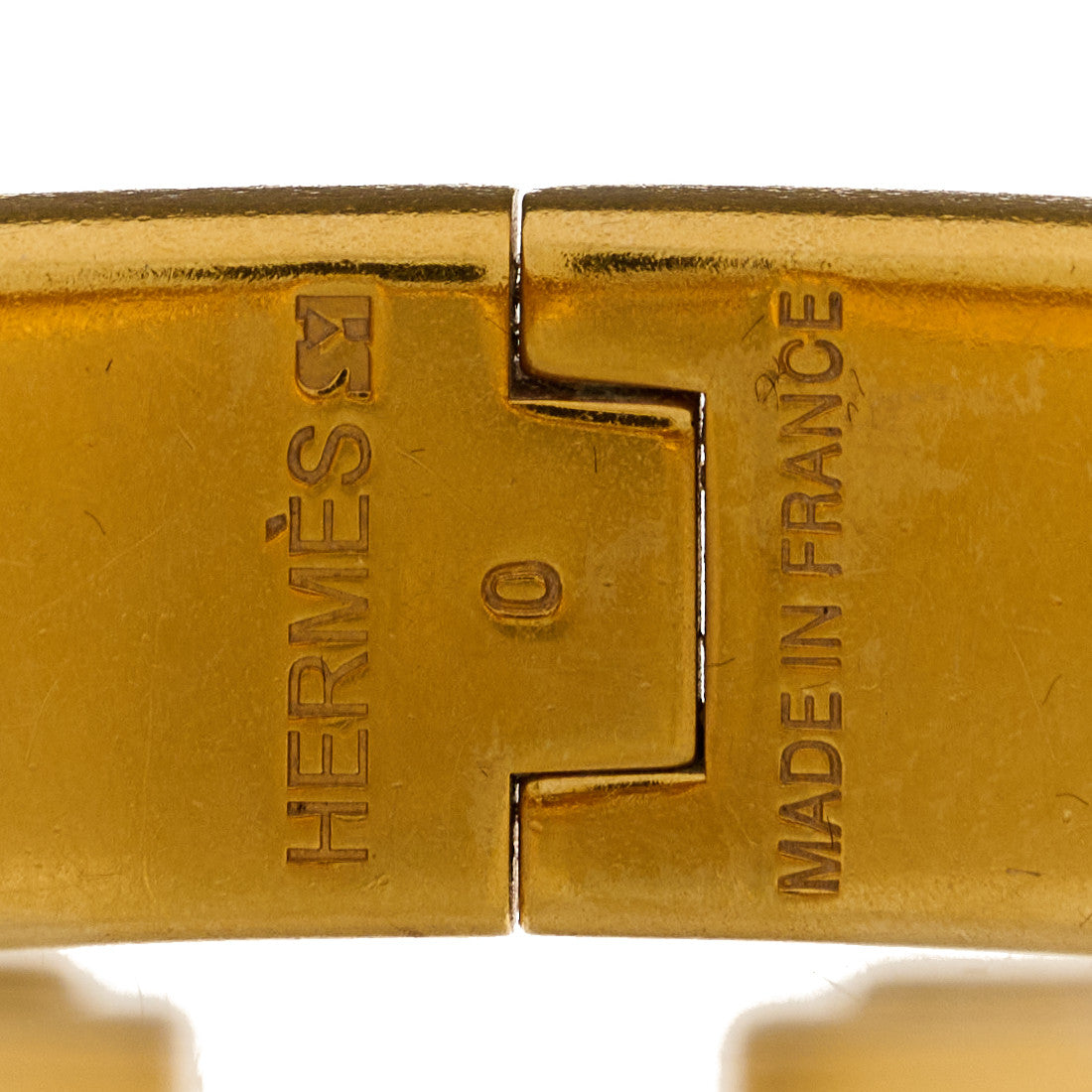 Hermes Enamel Narrow Clic Clac H Bracelet PM Black 3 of 4