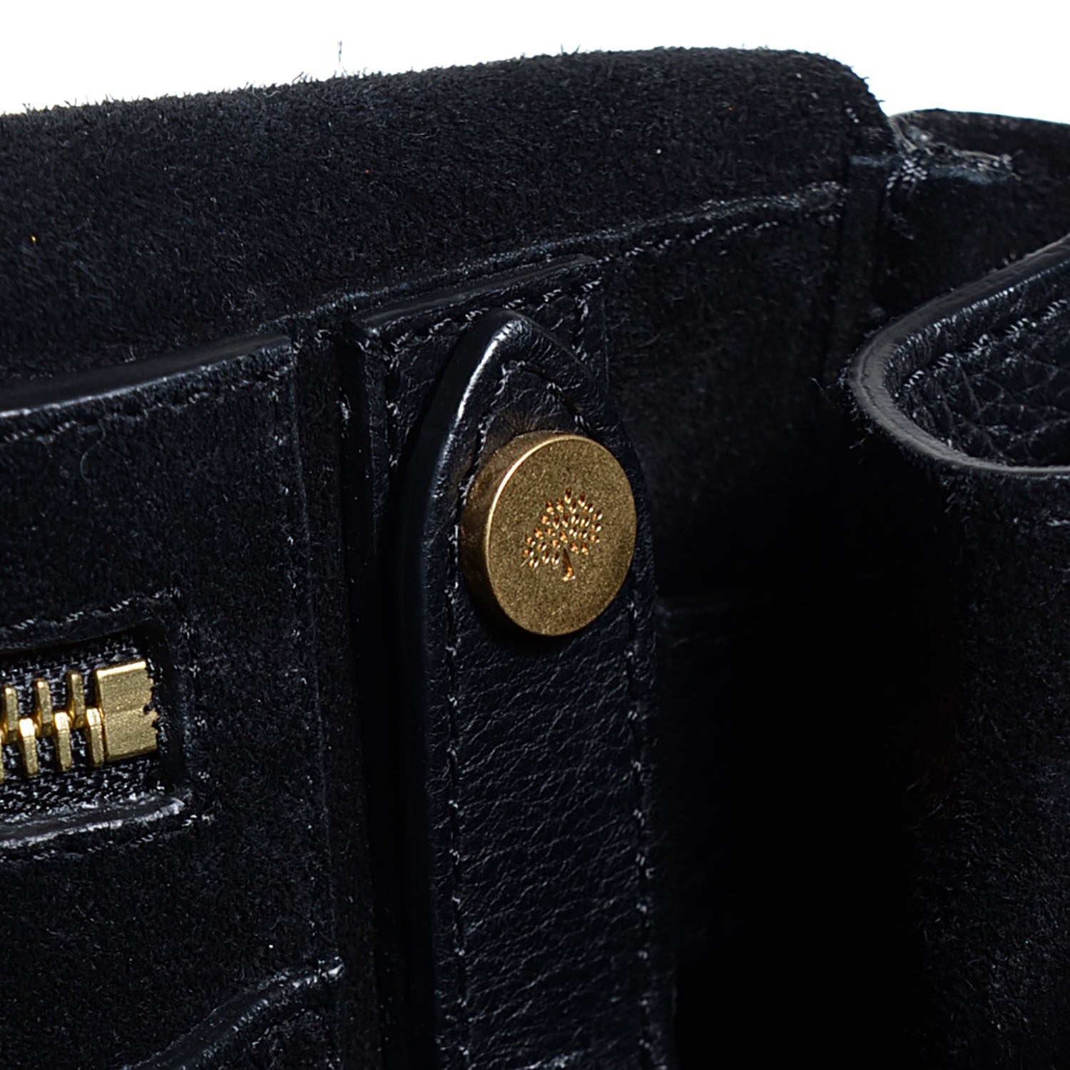 Mulberry Natural Leather Bayswater Black 12 of 12